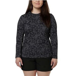 NWT Hang Ten Ladies' Sun Tee Black Size M